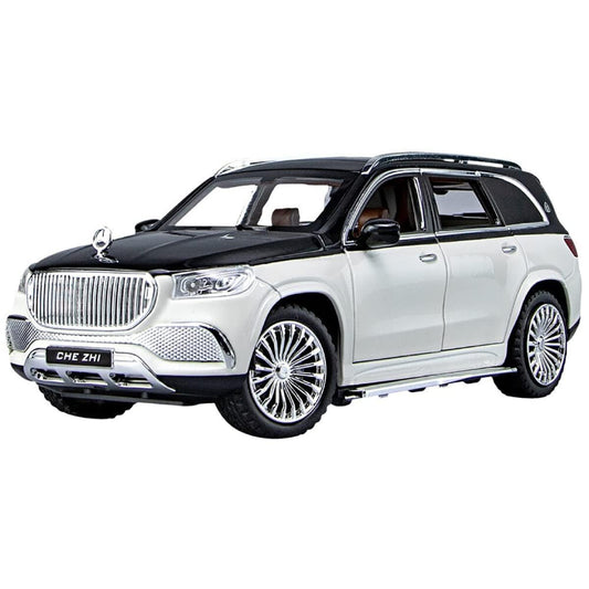 1:24 Big Mercedes Maybach GLS600 Toy Car Metal Pull Back Diecast Car Multicolor