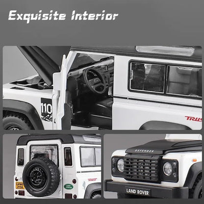 1:32 New Defender 110 Scale Model Car - Exclusive Alloy Metal Multicolor