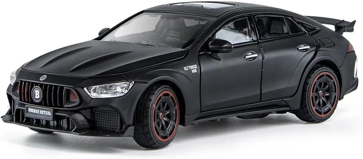 1:24 Mercedes Brabus GT AMG Diecast Car Model Toy Multicolor