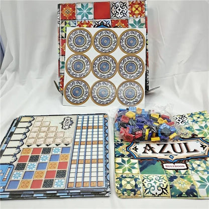 Azul Board Game – Strategy Tile Placement Game for 2-4 Players, Fun, Family, Friends Game