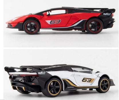1:32 Lamborghini Squadra Cross metal scale Model Car collectible