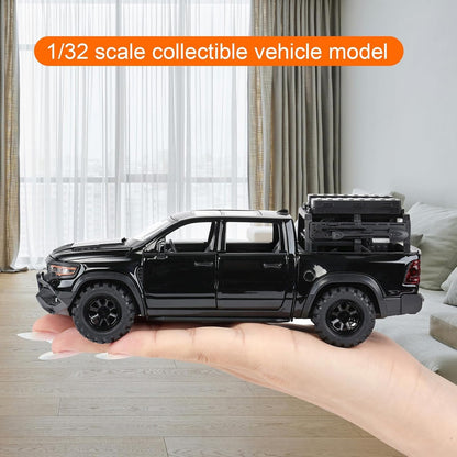 1:24 RAM Mammoth Pick-Up Truck Alloy Pullback Die-Cast Toy Car