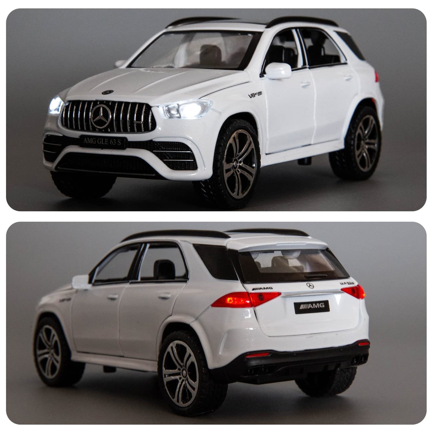 1:32 Mercedes AMG GLE63 S Scale Model Car Multicolor