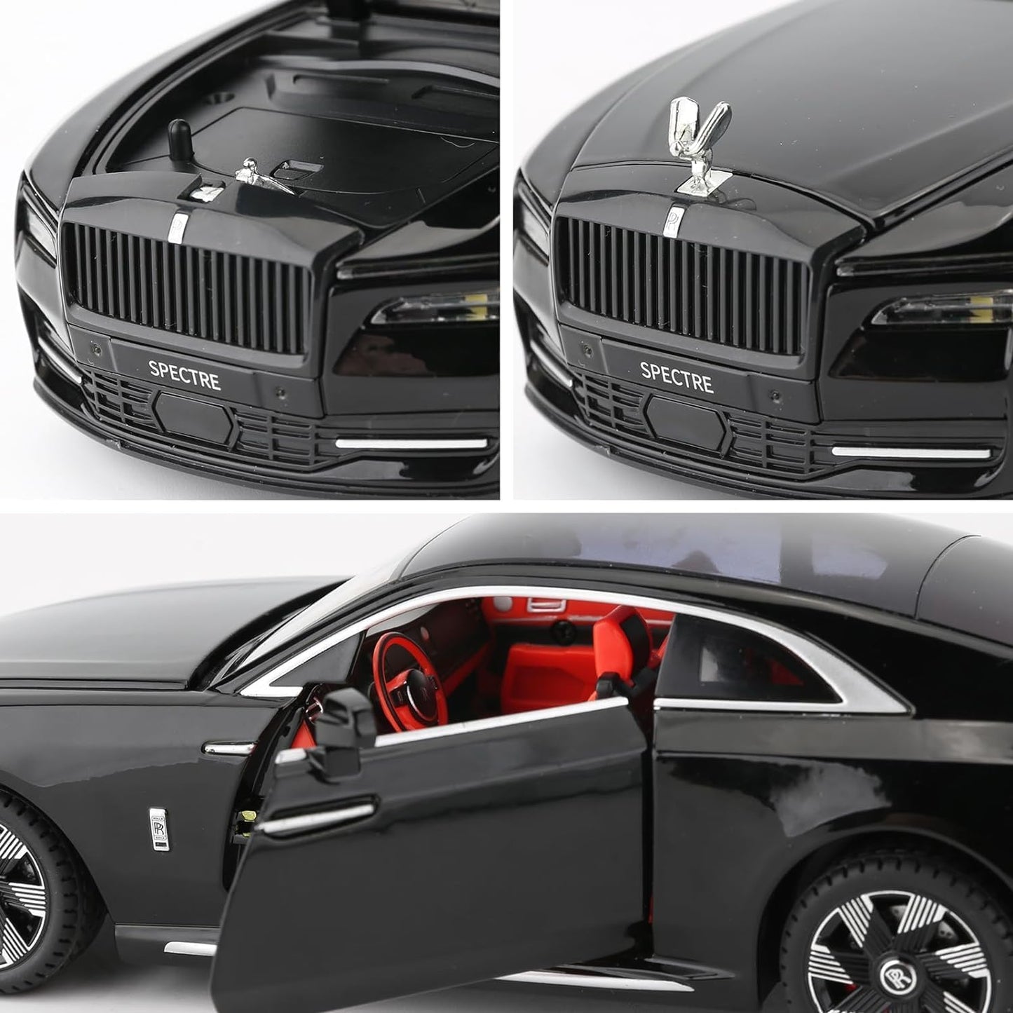 1:24 Big Size Rolls-Royce Spectre Scale Model Car multicolors