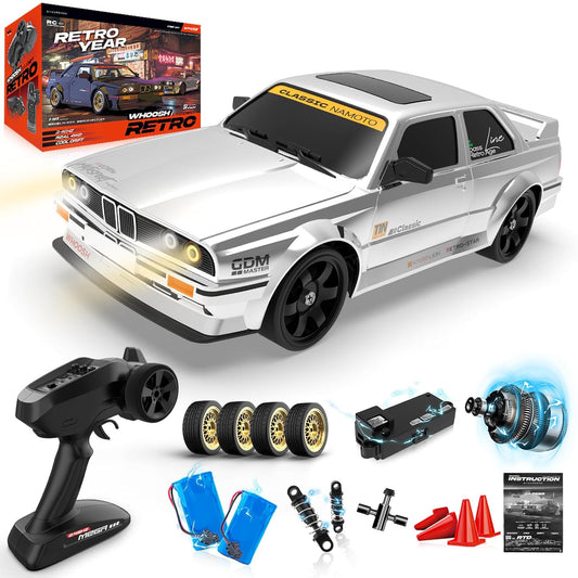 1/16 Fast RC Cars for Adults, RC Drift Car with ESP Gyro, 50KM/H High-Speed 4WD