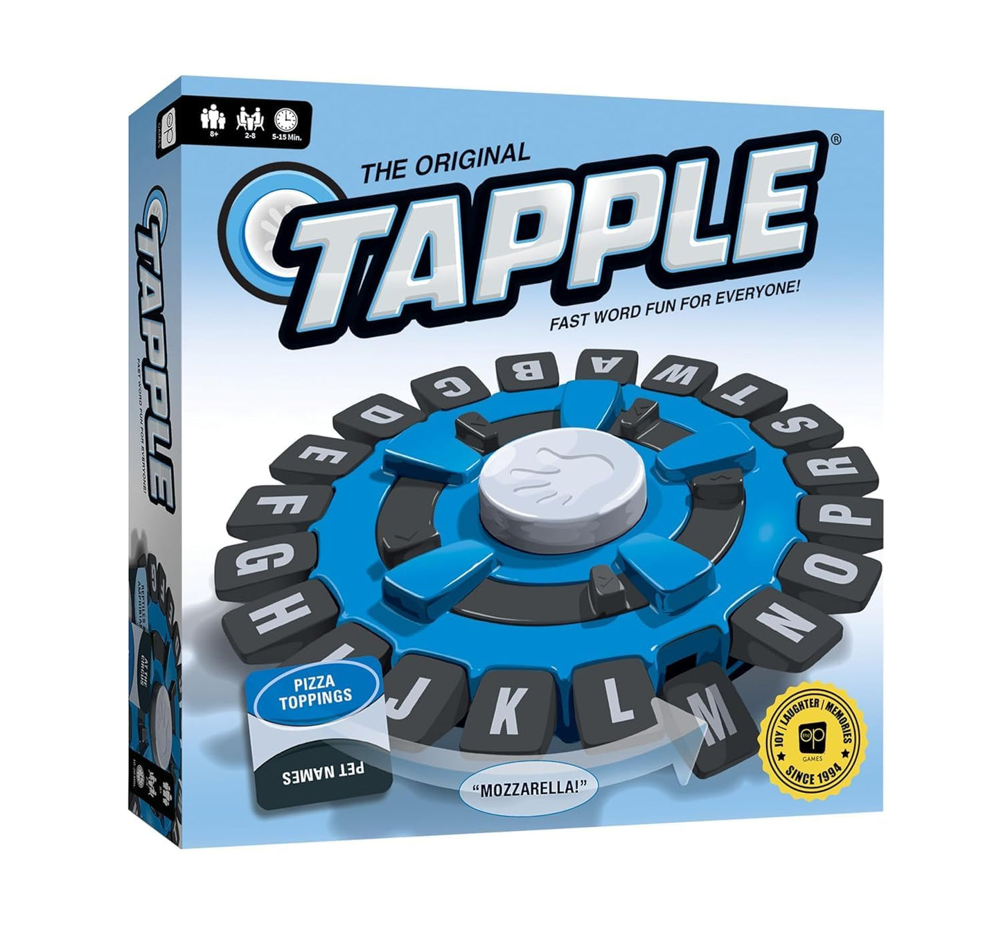 Tapple Word Game Fast-Paced Family Board Game Learning Game Great for All Ages