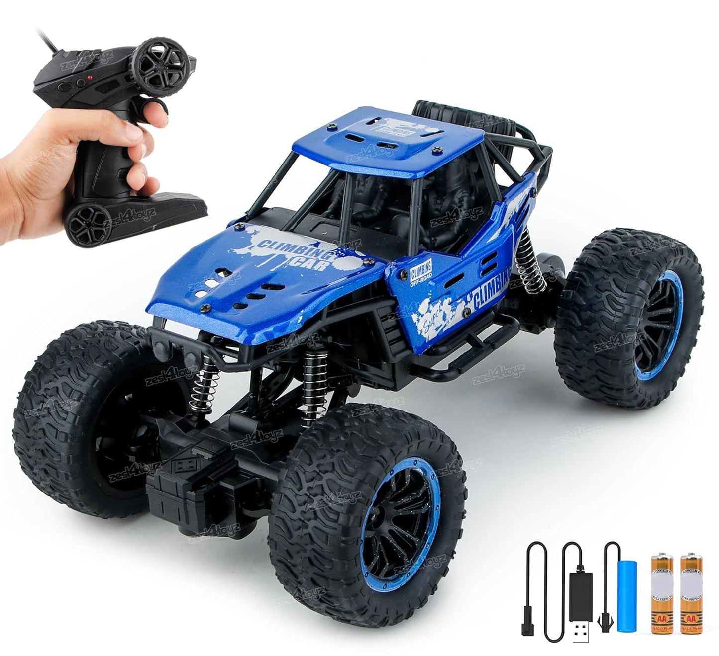 Rock Crawler Metal Remote Control Rechargeable Drift Car