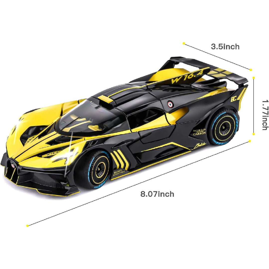 Bugatti Bolide Metal Die cast Toy Car Model for collectible