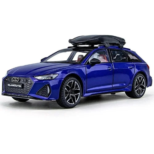 1:24 Diecast Audi RS6 Avant Scale Model, Pull Back Vehicles Multicolor