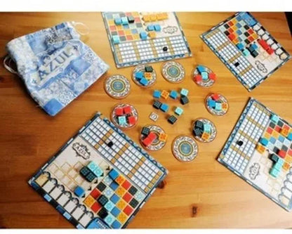 Azul Board Game – Strategy Tile Placement Game for 2-4 Players, Fun, Family, Friends Game