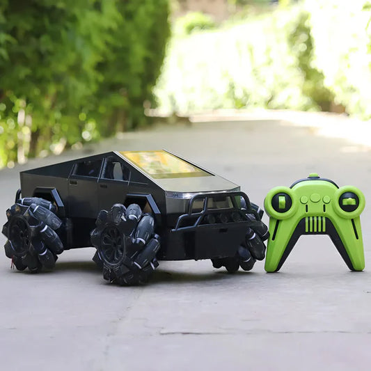 Remote Control Drift Tesla Pickup Truck – 360° Rotation | Assorted Colors