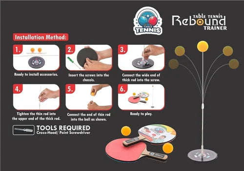 Table Tennis Trainer Toys for Kids & Adults